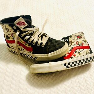 Stranger Things custom vans sneakers
